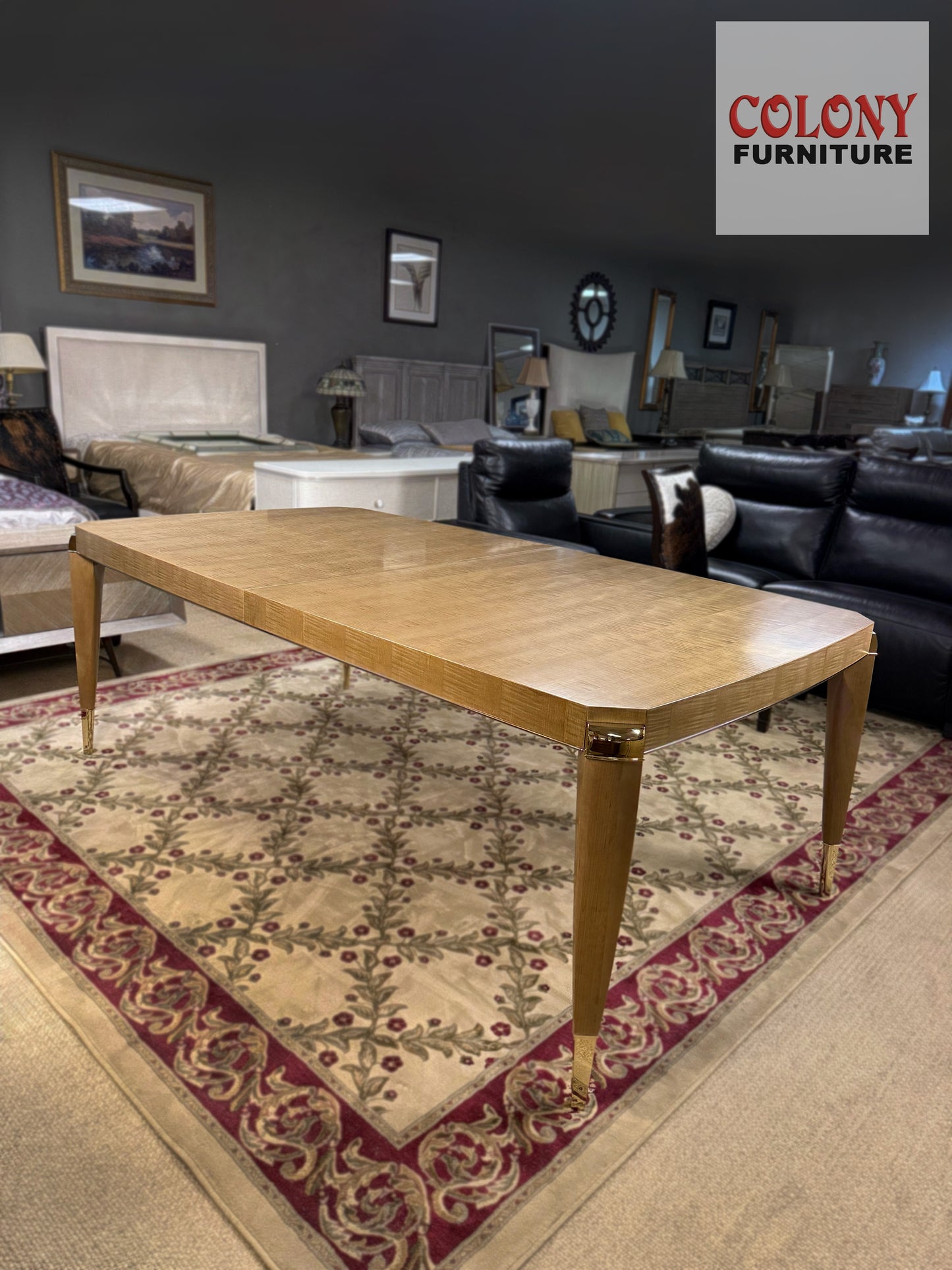 Caracole “All Trimmed Out” Dining Table – Showroom Sample