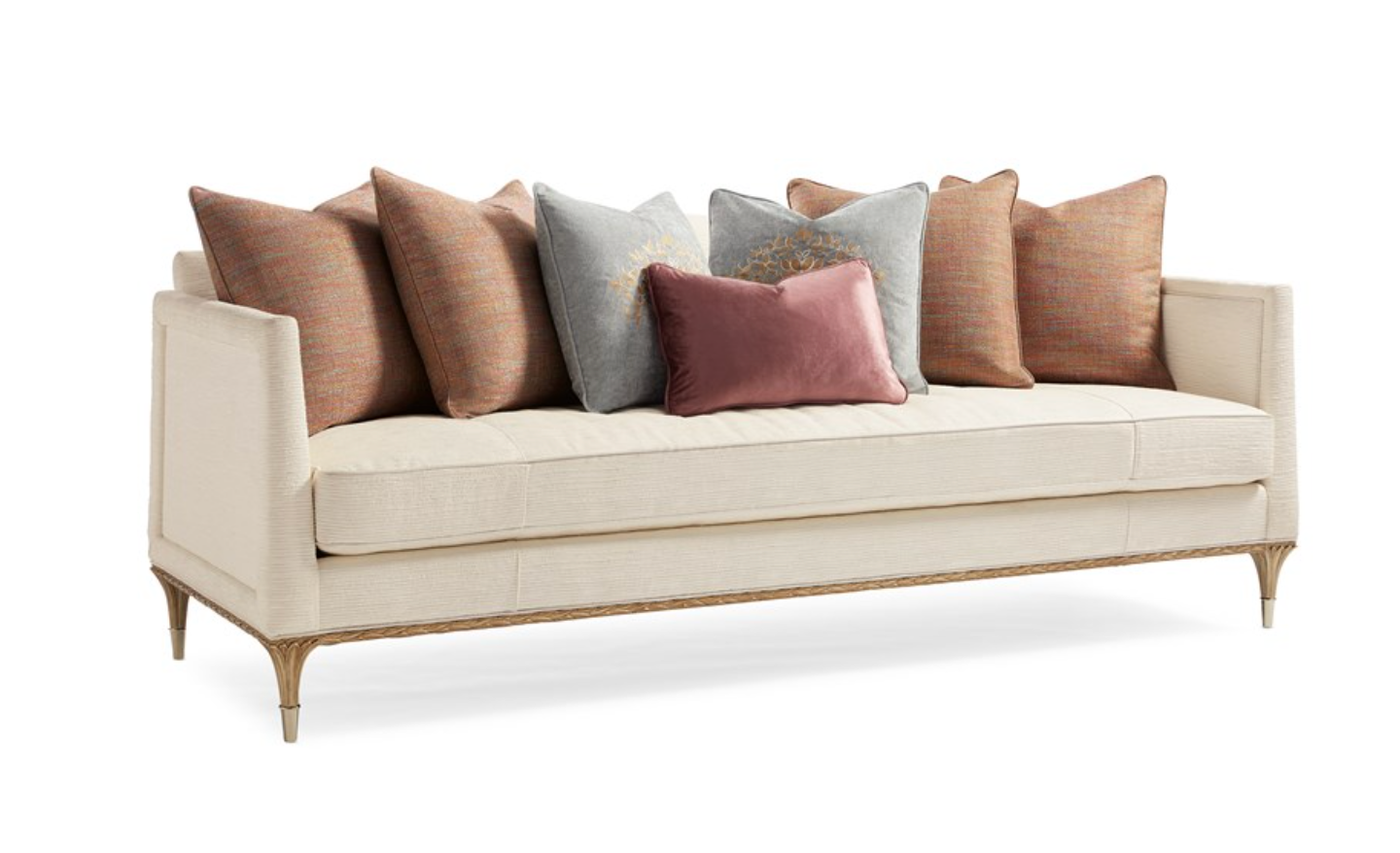 Caracole Fontainebleau Sofa – French Rococo Elegance with Modern Flair