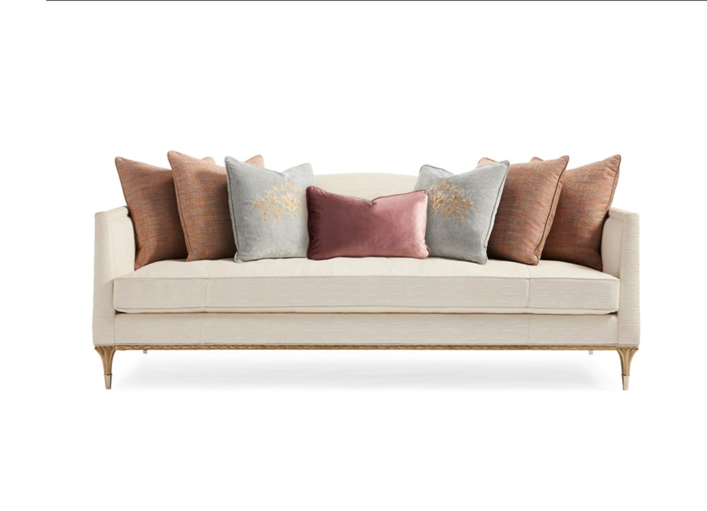 Caracole Fontainebleau Sofa – French Rococo Elegance with Modern Flair