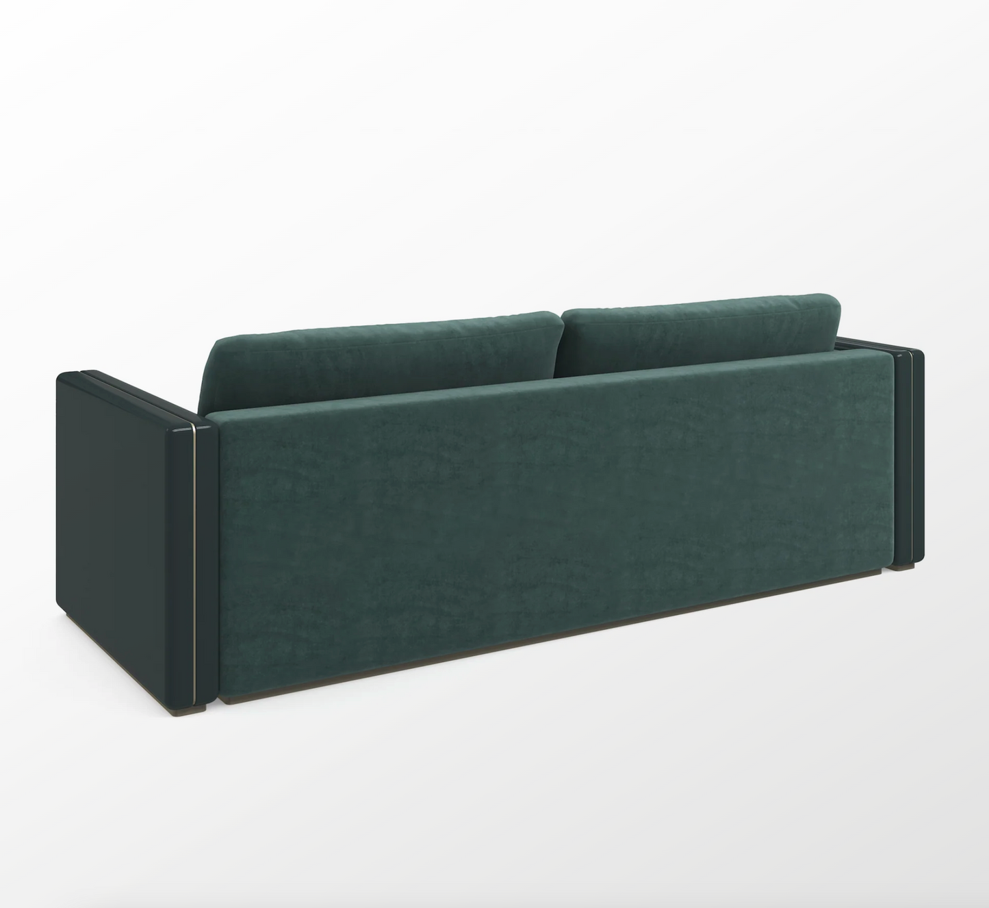 Gelee Green Designer Sofa – Sculptural Modern Fabric Sofa