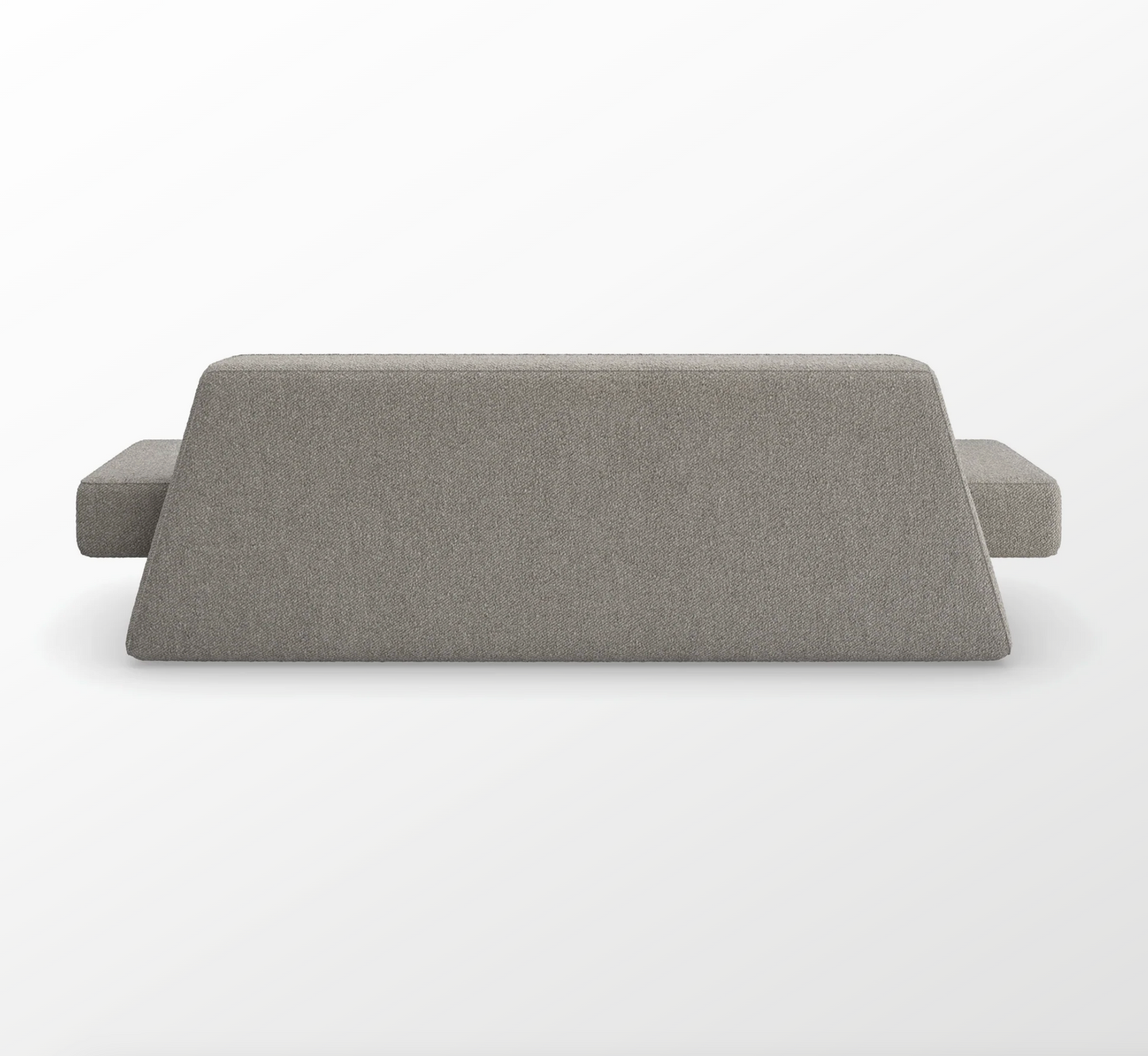 Designer Modern Bouclé Sofa – Sculptural Contemporary Upholstery (Showroom Display)